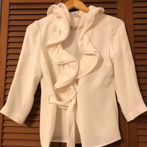 Oscar de Le Renta silk blouse